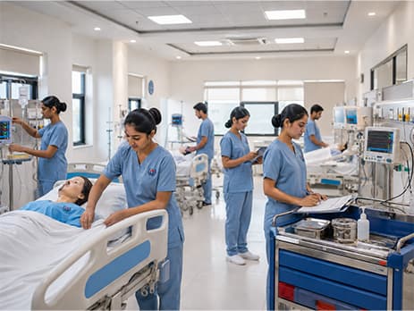 Well-Equipped Nursing Stations